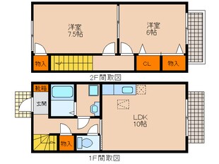 アムールの物件間取画像